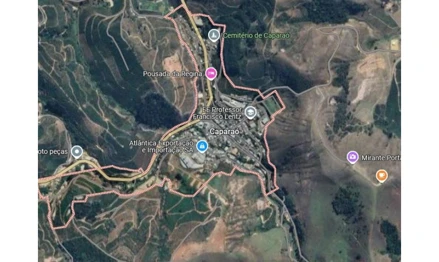 Área rural em Caparaó, null, Cachoeira e Fama, município de Caparaó, MG. Área: nullm2