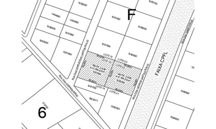 Terreno em Agudos, Chácaras Nova Califórnia, Rua Seis (6), SP. Área: 2500m2