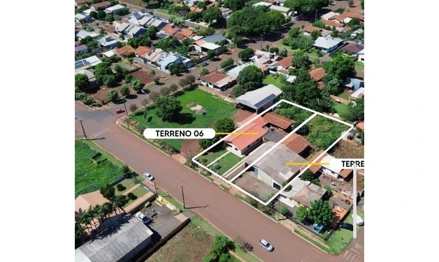Terreno urbano em Nova Santa Rosa, Centro, RUA BOA VISTA 495, PR. Área: 984m2