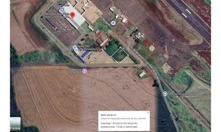 Terreno em Cascavel, Santos Dumont, Av. Itelo Webber, PR. Área: 1873m2