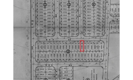 Terreno em Peruíbe, Balneário Caraguava, Rua 53, Lote 15, Quadra 55, Balneário Caraguava, SP. Área: 340m2