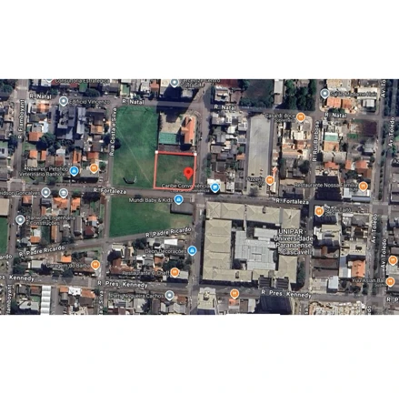 Terreno em Cascavel, Coqueiral, Rua Presidente Jucelino Kubitschek, 1491, PR. Área: 2888.88m2