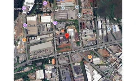 Área industrial em Belo Horizonte, Olhos D'Água, Rua Adelino Teste, MG. Área: nullm2