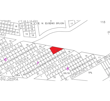 Casa em Londrina, Jardim Perobal, rua Sirso Pedro da Silva n. 222, PR. Área: 60m2 Casa em Londrina, Jardim Perobal, rua Sirso Pedro da Silva n. 222, PR. Área: 60m2