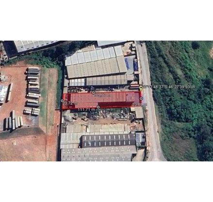 Galpão em Mauá, Loteamento Industrial Coral, Avenida Aulivieri Bozzato, 1896, SP. Área: 1318.29m2