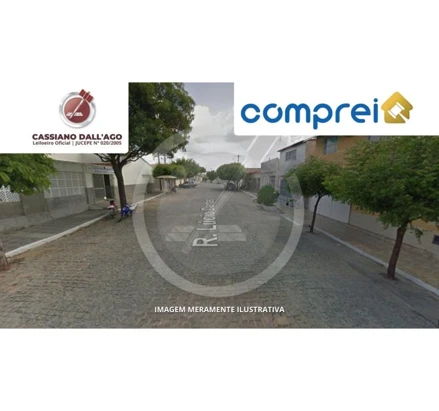 Terreno em Parelhas, Centro, Rua Lúcio Dantas, n 218, RN. Área: 143.46m2