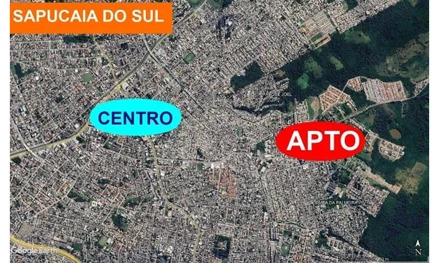 Apartamento em Sapucaia do Sul, Lomba Da Palmeira, Rua Alvina Isehardt número seiscentos e setenta e seis, RS. Área: 42.7625m2