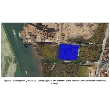 Terreno em Guarujá, Vila Lygia, Av. Antônio Correia, SP. Área: 5856.7m2