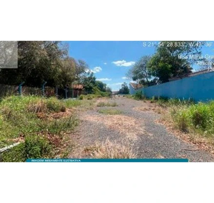 Terreno em Descalvado, Centro, Avenida Bom Jesus, 463, SP. Área: 1061.57m2
