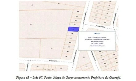 Terreno em Guarujá, Vila Lygia, Av. Antônio Correia, SP. Área: 3029.3m2