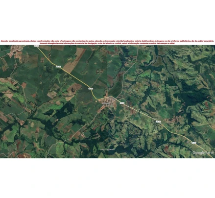 Gleba de terras rurais em Leópolis, , Estrada Marco Zero, S/N, Sítio Alves, PR. Área: 41.2m2