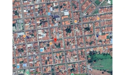 Casa em Palestina, Centro, R. Nove de Julho, 963, Centro, SP. Área: 594m2