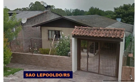 Casa em São Leopoldo, São João Batista, R. Antônio Prado, 335, RS. Área: 12m2