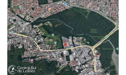 Apartamento em Florianópolis, Itacorubi, Rodovia Admar Gonzaga, nº 600, Itacorubi, SC. Área: 24.073m2
