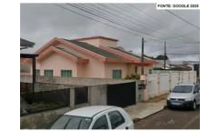Casa em Fraiburgo, Portal, Rua D (atual Rua Pedro Silva), Bairro Portal, SC. Área: 209.48m2