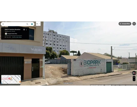 Terreno urbano com casa de madeira em Guarapuava, , Rua Quintino Bocaiúva, PR. Área: 462m2