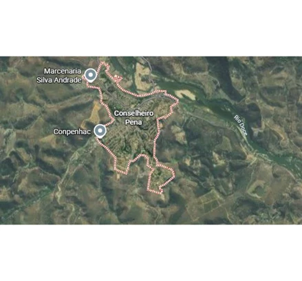 Área rural em Conselheiro Pena, , Córrego dos Natos, distrito de Cuparaque, MG. Área: 6.9394m2