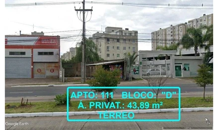 Apartamento em Porto Alegre, PASSO DO FEIJÓ, Av. Baltazar de Oliveira Garcia, 2396, RS. Área: 43.89m2