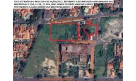 Terreno em Ourinhos, Vila Odilon, Rua Padre Rui Cândido da Silva, SP. Área: 881m2