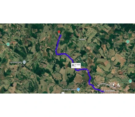 Gleba em Guaranésia, , FAZENDA IPIRANGA, MG. Área: 142.41m2