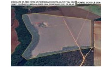 Fazenda em Catalão, Boa Vista Dos Macacos, Fazenda São Domingos, Boa Vista dos Macacos, GO. Área: 71.162557m2