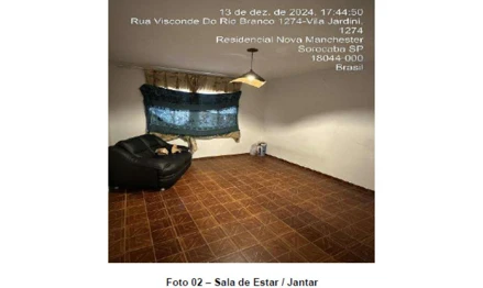 Apartamento em Sorocaba, Jardim America, Rua Visconde do Rio Branco, 1274- 22, SP. Área: 50.205325m2