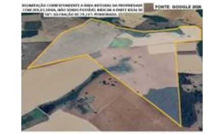 Área rural em Itaberaí, , Fazenda Bonfim e Lagoa Velha, na margem esquerda do Córrego Tira Couro, GO. Área: 209.93m2