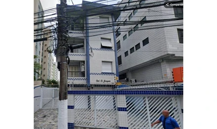 Apartamento em Santos, Vila Matias, Av. Washington Luiz, nº 150, SP. Área: 64.04m2