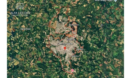 Terreno em Francisco Beltrão, Luther King, R. Valentin de Lima, PR. Área: 682.72m2