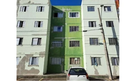 Apartamento em Taboão da Serra, Parque Pinheiros, Rua Helena Moraes de Oliveira, nº 691, Bloco 14, apto.27, Conjunto Residencial Serra Verde, Parque Pinheiros, SP. Área: 48.59m2