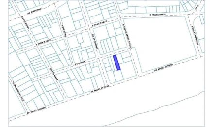 Terreno em Guarujá, Enseada, Rua Santa Rosa, s/nº (ao lado do nº 330), Enseada, SP. Área: 477.75m2