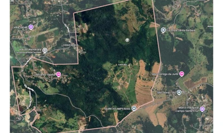 Área rural em Pedro Leopoldo, Tapera, Tapera, Distrito de Vera Cruz de Minas, Pedro Leopoldo/MG, MG. Área: 37208m2