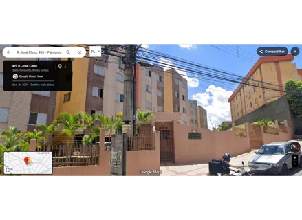 Apartamento em Belo Horizonte, Santa Cruz, Rua José Cleto, Nº 425, Apto: 103 - Bloco 08, MG. Área: 57.9m2