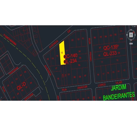 Terreno em Cornélio Procópio, , Av. Da Saudade s/n, PR. Área: 525.6m2 Terreno em Cornélio Procópio, , Av. Da Saudade s/n, PR. Área: 525.6m2