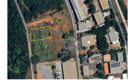 Terreno em Lagoa Santa, Vila Asas, RUA ALDO BAGGIO, N, MG. Área: 2530m2