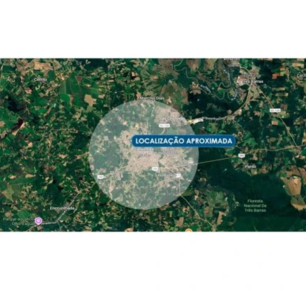 Gleba em Canoinhas, , Estrada Geral do Salto da Água Verde, SC. Área: 30250m2