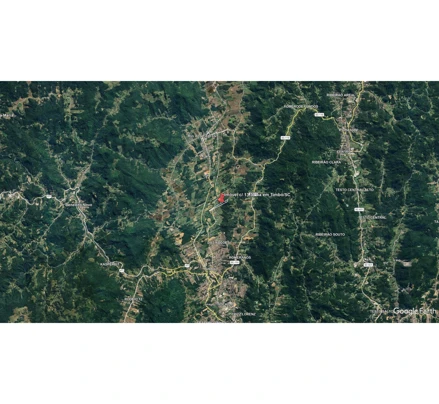 Área rural em Timbó, , margem esquerda do Rio dos Cedros, SC. Área: 133717m2