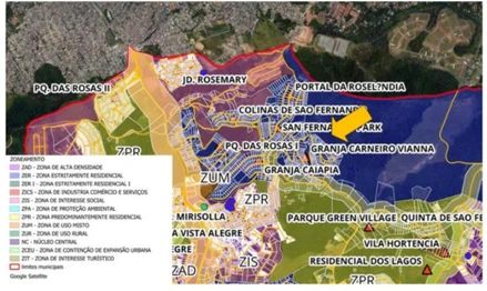 Terreno em Cotia, Morro Grande, Rua Itapemirim, nº 36, SP. Área: 889.05m2