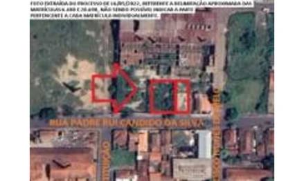 Terreno em Ourinhos, Água Do Jacu, Rua Padre Rui Cândido da Silva, SP. Área: 574m2