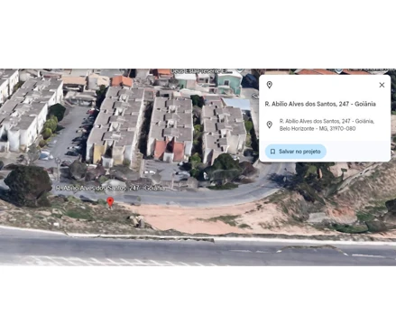 Terreno em Belo Horizonte, Goiânia, Rua Abílio Alves dos Santos, 247, MG. Área: 534.4m2