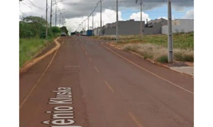 Terreno em Cascavel, Morumbi, Rua Eugênio Kluska, 1198, PR. Área: 201m2