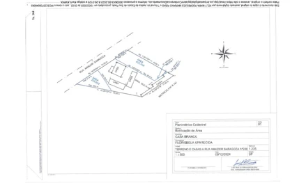 Casa em Casa Branca, Nazaré, Rua Amador Saragoza, Nazaré, SP. Área: 657.2m2
