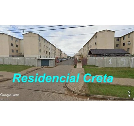 Apartamento em São Leopoldo, Vicentina, Rua Bertholino Linck, 220 - B, RS. Área: 48.58m2