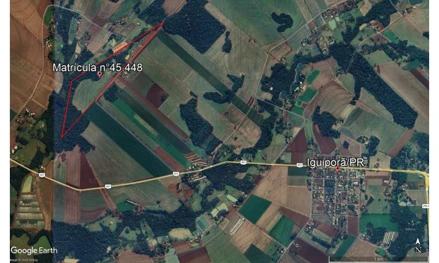 Terreno em Marechal Cândido Rondon, Porto Mendes, Lote Rural nº 39, Distrito de Porto Mendes, Marechal Cândido Rondon/PR, PR. Área: 150800m2