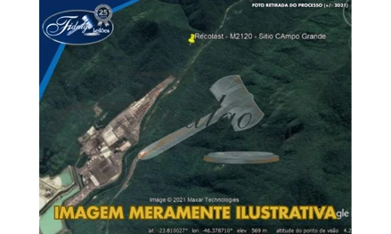 Área rural em Cubatão, null, ENDEREÇO NÃO LOCALIZADO - ÁREA RURAL - CUBATÃO/SP, SP. Área: 100000m2