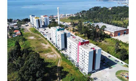 Apartamento em Palhoça, Praia De Fora, Rua Arcanjo Candido da Silva, 702, Praia de Fora, SC. Área: 65.57m2