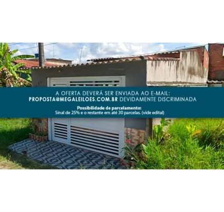 Casa em Itanhaém, Nossa Sra. Do Sion, Rua Padre Ditino Della Parte, 1155, Jardim Suarão (Interior), Itanhaém, SP, SP. Área: 125m2