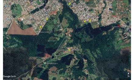 Área rural em Xaxim, Pedro Guerreiro, Linha Pedro Guerreiro II, SC. Área: nullm2