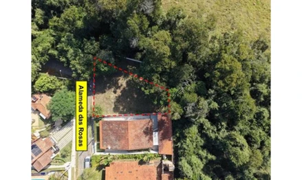 Terreno em Atibaia, Parque Rio Abaixo, Estrada Municipal do Mingu, n° 1.700, Bairro do Rio Abaixo, Atibaia-SP, SP. Área: nullm2