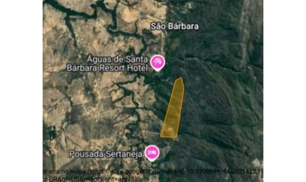 Área rural em Augusto de Lima, null, Fazenda Santa Bárbara,, MG. Área: nullm2